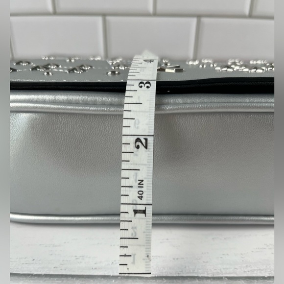 Kendall &Kylie Women Crossbody Bag Silver Star Stud - Picture 6 of 11